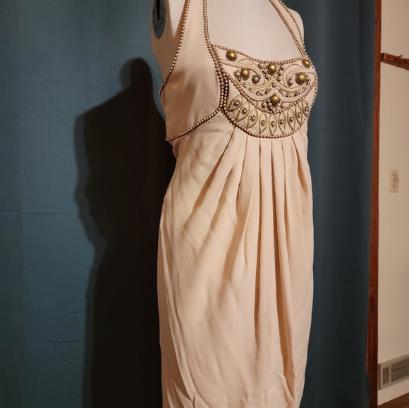 Temperley London beaded silk dress - Picture 2 of 5